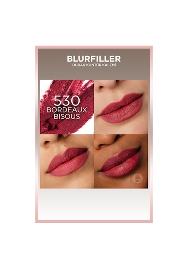 Blurfiller Dudak Kontür Kalemi - 530 Bordeaux Bisous 3600524253608-11239