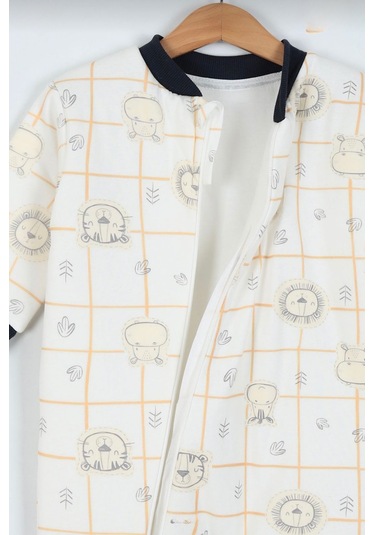 4-5-6 Yaş Elyaf Dolgulu 2 Tog Çocuk - Bebek Uyku Tulumları Beyaz