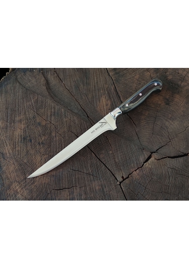 Hg Bıçak Hgpfl50 Fleto Bıçağı Balık Fleto Biftek Bıçağı Profesyonel Siyah