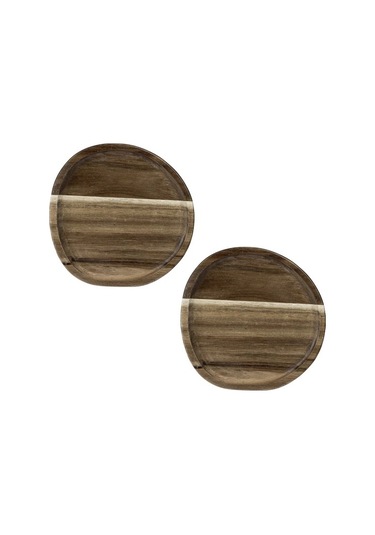 Naturalove Akasya Sunum Tabağı - 2'li