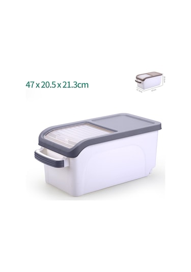 Gqiang Pirinç Dağıtıcı Saklama Kapları, 10 Litre Pirinç Saklama