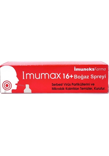Imumax Boğaz Spreyi 16 Yaş 30 Ml