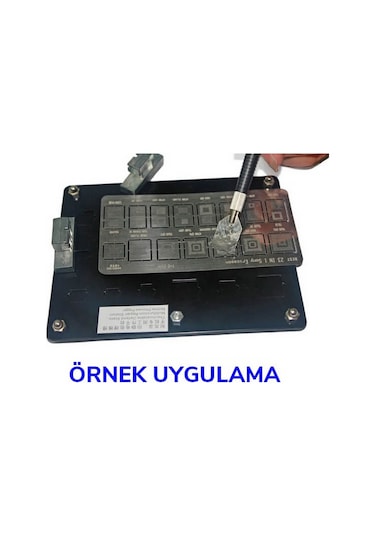 9 Parça Anakart Bga Pcb Bord Tutucu Entegre Kalıplama Metal Stand