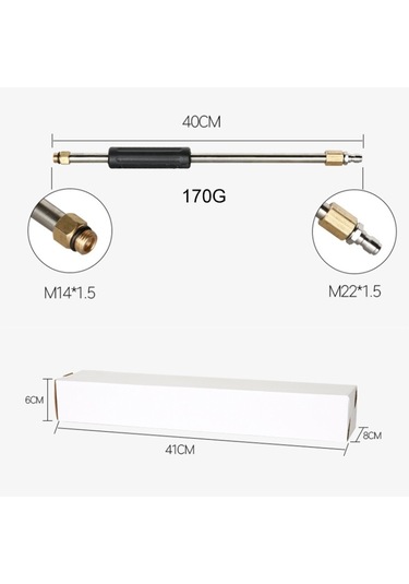 Sones Pcs Yüksek Basınçlı Yıkama Uzatma Su Tabancası Elektrikli Yıkama Makinesi