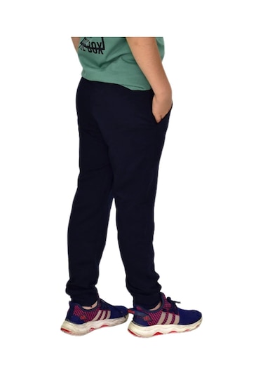 Çocuk Eşofman Altı Paça Manşetli Kız Erkek Bgl-st04726 Lacivert