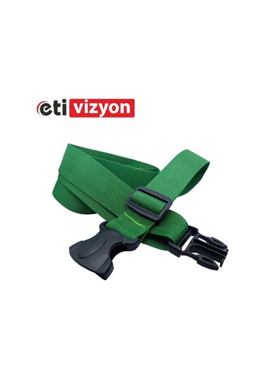Etivizyon Valiz Bavul Emniyet Kemeri 2 Adet Yeşil