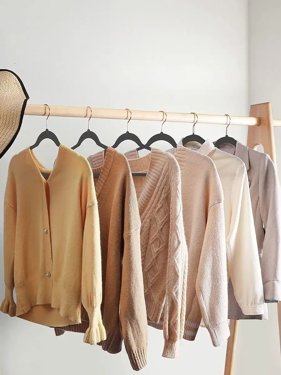 X-company Kadife Giyinme Askısı Seti 10 Parça 70114927 Koyu Gri