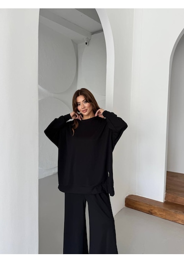 Fonna Fashion Esf-1033- Eşofman Takım Siyah