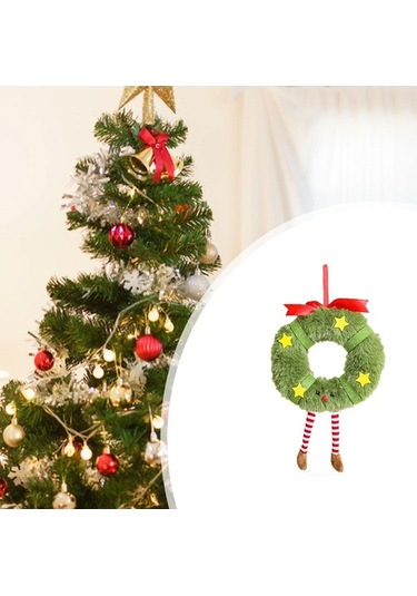 Pazly Yılbaşı Suntek Peluş Dekorasyon Bebek Asılı Ağacı 5 15cmx22cm Ad