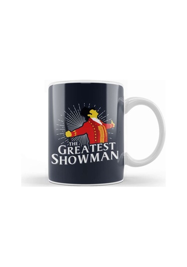 The Greatest Showman Ringmaster Silhouette Kupa Bardak Porselen Karışık