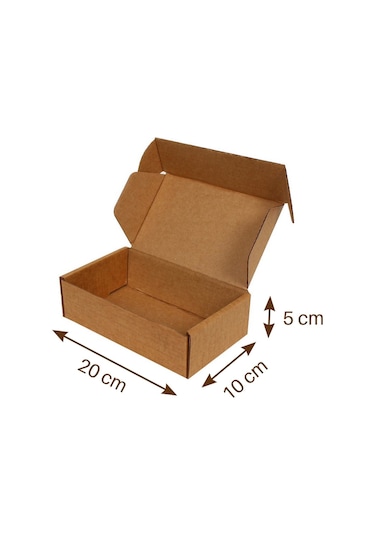 20x10x5 Cm E Dalga E-ticaret Karton Kutu , Kargo Kutusu 1 Adet 1