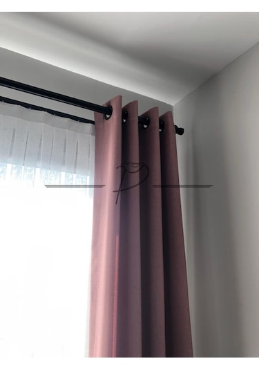 Kapsüllü Kuş Gözü Fon Perde Blackout 23 Renk Seçeneği