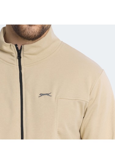 Slazenger KAGISONA IN Erkek Sweatshirt Bej