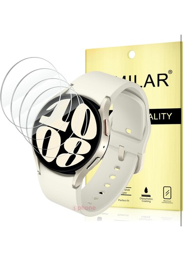 Samsung Galaxy Uyumlu Watch 40mm Ekran Koruyucu Saat Cam Nano Tam Kaplar