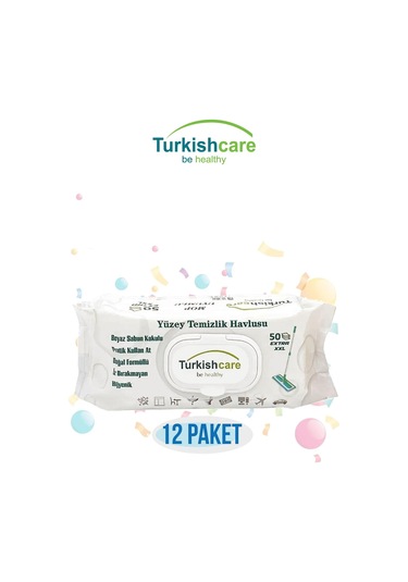 12 Li Yüzey Temizlik Havlusu 50 Pcs
