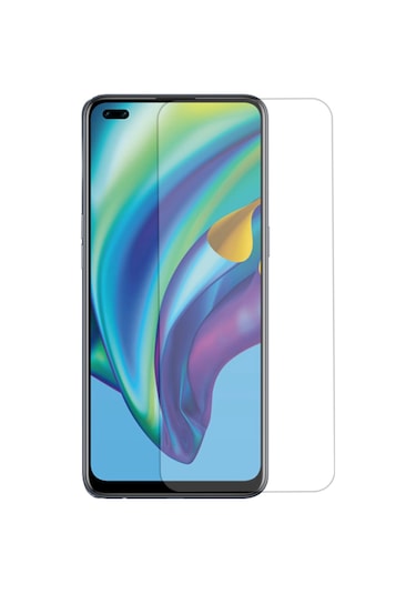 Oppo Reno 4 Lite Kırılmaz Ekran Koruyucu Tempeli Cam