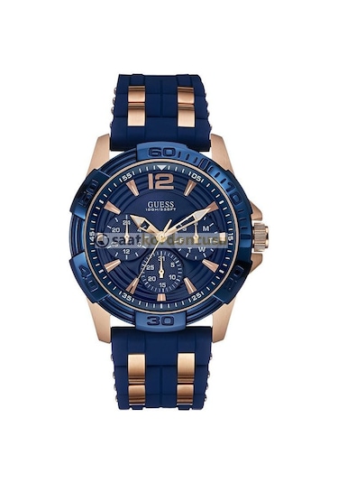 Guess Guw0366g4 Modeli Lacivert Silikon Saat Kordonu
