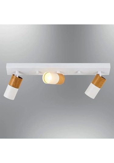 Özcan Aydınlatma 1425-3-01 Dima 3'lü Spot Beyaz Beyaz