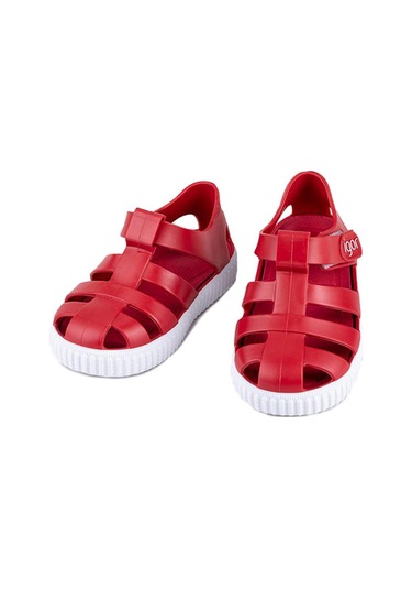 Igor S10289-005 Nıco Rojo Red Çocuk Sandalet Kırmızı Kırmızı