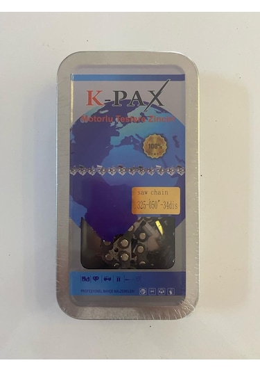 Motorlu Testere Zinciri 325 34 Diş Köşeli K-pax