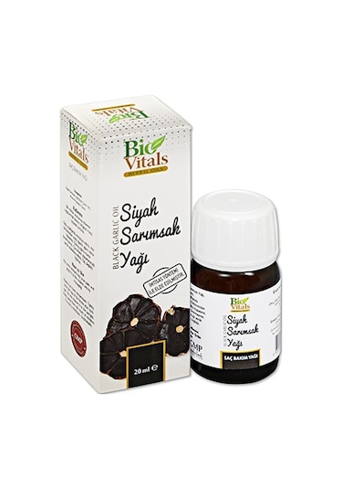 Bio Vitals Siyah Sarımsak Yağı 20 ML