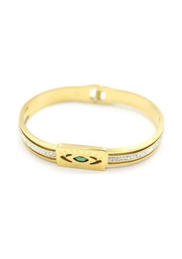 Göz Bilezik - Altın Çok Renkli