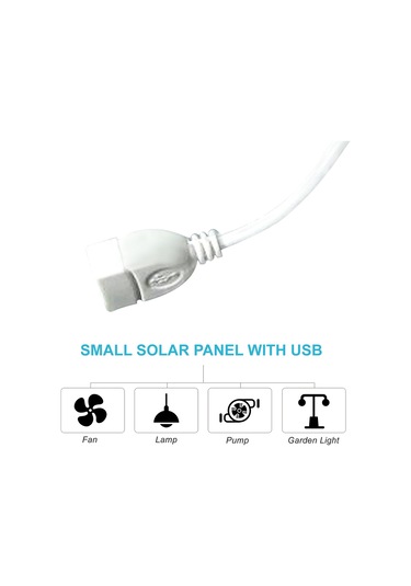 Monyee 5v 2w Monokristal Güneş Paneli, Usb Portlu, Taşınabilir, Ip65 Su Geçirmez, Dış Mekan Kamp Mobil Telefon Şarj Cihazı
