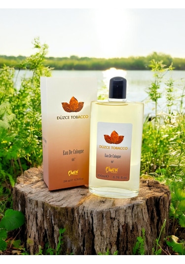 Düzce Tobacco Cam Yassı Şişe Kolonya 200 Ml