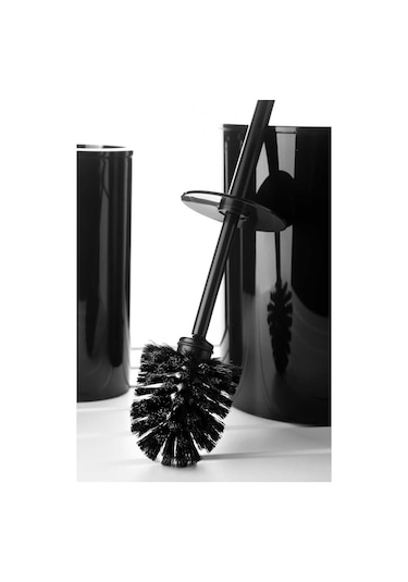 Primanova Flores 2'li Banyo Seti - Siyah Renkli