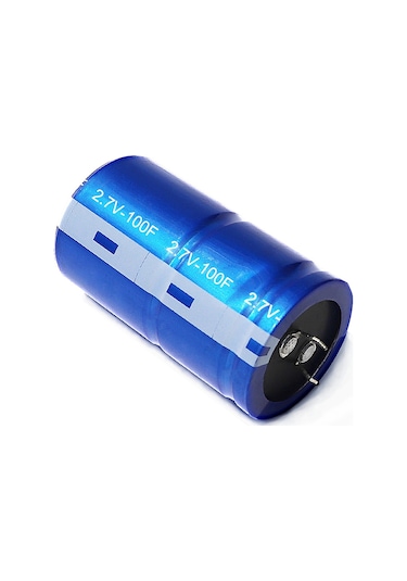 100f 2.7v Süpercap 22x45mm Dıp Süper Kapasitör Enerji Depolama Güneş Rüzgar Akü Batarya Güç Kaynağ