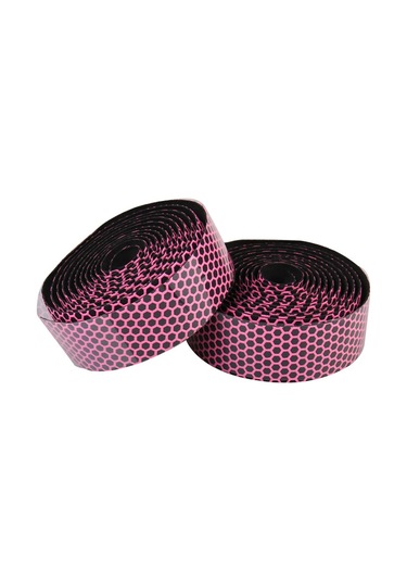 Geeksen Dağ Bisikleti Ve Yol Bisikleti İçin Honeycomb Silikon Kayma Engellli Amortisörlü Sarma Bandı, Sap Tıkanıklari İle 2'li Paket Yeşil Çok Renkli