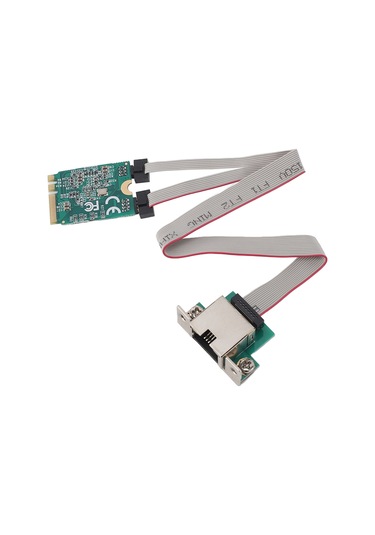 Xindoker Rtl8125b Ana Çipi M.2 A+e 2.5g/1g Ethernet Kartı - Yüksek Hızlı Veri Aktarımı, Çoklu Sisteme Uyumlu, Sabit Ve Güvenilir Bağlantı
