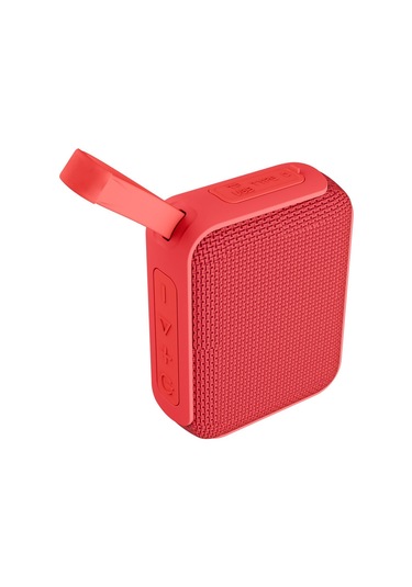 Asonıc As-03k Kırmızı Bluetooth Destekli 5w 1200mah Type-c Speaker