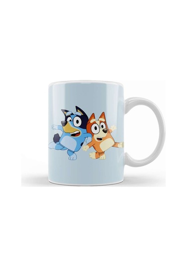 Dance Model İs Hilarious Bluey Kupa Bardak Porselen Karışık