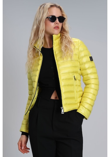 Lufian Mary Kaztüyü Kadin Mont Sari Sarı 122120022100900 Sarı