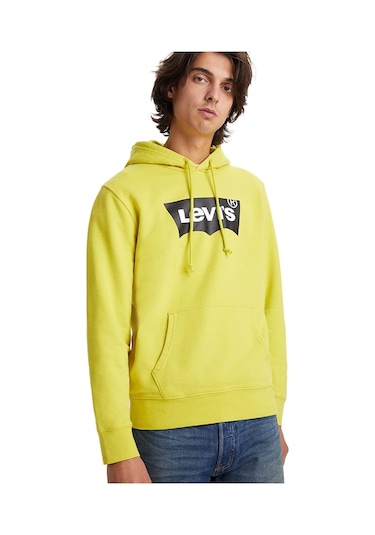 Levi's Standard Graphic Hoodie Hoodie Erkek Sarı