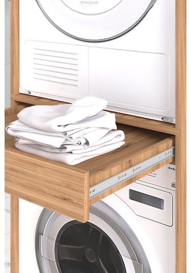 Arya 70 Cm Çamaşır Ve Kurutma Makinesi Dolabı - Beyzade
