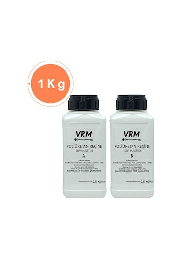 VRM Poliüretan Döküm Reçinesi - Sıvı Plastik 1 KG