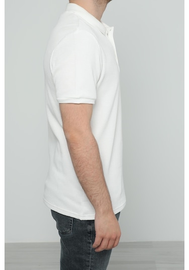 Hscstore Erkek Ekru Tişört - 8423-ekru Ekru