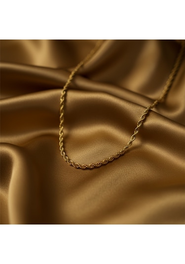 Long Rope Chain Kolye Çok Renkli