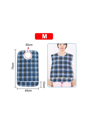 Reedark Çift Katmanlı Su Geçirmez Yemek Önlüğü - Yetişkinler İçin Pratik Yemek Önlüğü