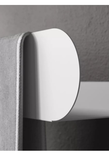 Dayorder Metal Duvara Monte Banyo Rafı 2 Parça 97620415 Beyaz