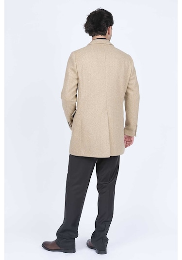 Allegro Erkek Cep Detaylı Kaban 0365701 Camel