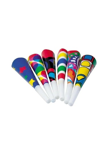 Action Korn Seti Duk, Gidik Doğum Günü Kutlaması 6 Adet 169900851 Elmas Mavisi