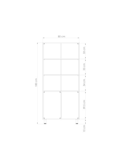 Çift Çamaşır Sepetli Banyo Dolabı Beyaz
