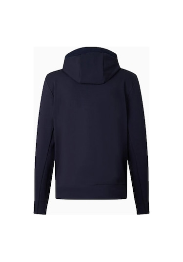 Bogner Ernesto Modern Athleisure Stil Hoodie Erkek Ceket Lacivert