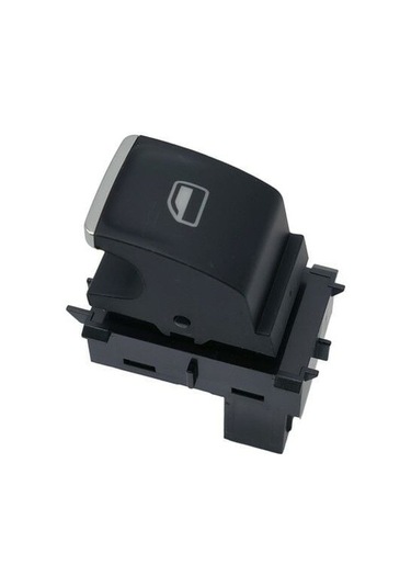 Vw Golf 7 Passat B8 Cam Düğmesi Anahtarı Tekli Kromlu