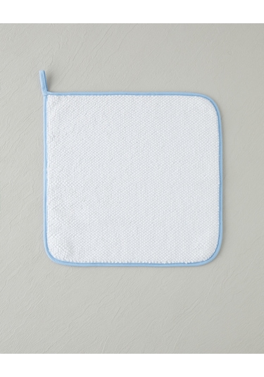 English Home Fluffy Cloud Pamuk 2'li Kurulama Bezi 30x30 Cm Mavi-lila