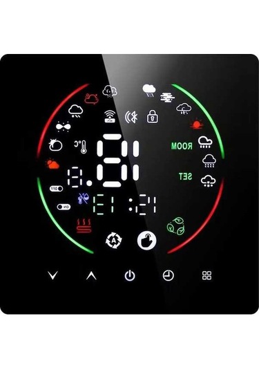 Pazly Akıllı Termostat 3a, Su Isıtma Haftalık Programlanabilir Lcd Ekran Dijital Duvar Termostatı