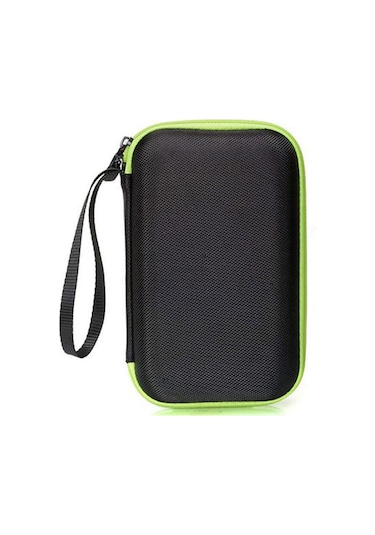 Qingmipy Philips Norelco Oneblade Qp2520/90/70 Seyahat Çantası İçin Kırmızı/yeşil Eva Koruyucu Kılıf Yeşil